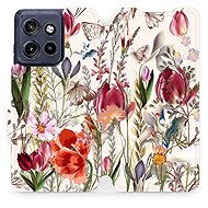 Mobiwear Flip Case for Motorola Edge 60 Neo - MP01S Meadow - Phone Case