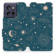 Mobiwear Flip Case for Motorola Edge 60 Neo - VP14S Space - Phone Case