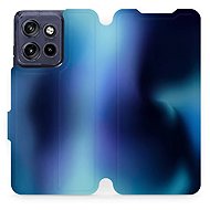 Mobiwear Flip Case for Motorola Edge 60 Neo - VP68S Blue Shade - Phone Case