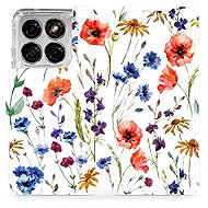 Mobiwear Flip Case for Motorola Edge 70 Fusion - MP04S Flowers - Phone Case