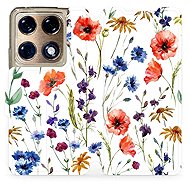 Mobiwear Flip Case for Motorola Signature 5G - MP04S Flowers - Phone Case