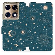 Mobiwear Flip Case for Motorola Signature 5G - VP14S Universe - Phone Case