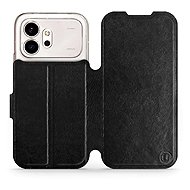 Mobiwear Flip Case for Honor 600 - Black - Phone Case