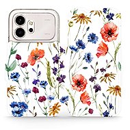 Mobiwear Flip Case for Honor 600 - MP04S Flowers - Phone Case