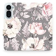 Mobiwear Flip Case for Xiaomi Redmi A7 Pro - MX06S Flowers - Phone Case