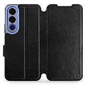Mobiwear Flip Case for Vivo V70 FE - Black - Phone Case