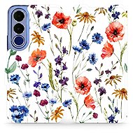 Mobiwear Flip Case for Vivo V70 FE - MP04S Flowers - Phone Case