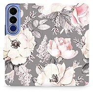 Mobiwear Flip Case for Vivo V70 FE - MX06S Flowers - Phone Case