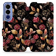 Mobiwear Flip Case for Vivo V70 FE - V171S Golden Leaves - Phone Case