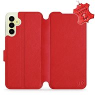 Mobiwear flip leather for Samsung Galaxy A15 / A15 5G - Red - L_RDS - Phone Case