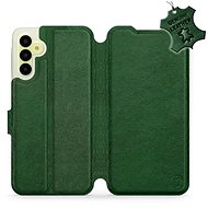 Mobiwear flip kožené pro Samsung Galaxy A15 / A15 5G - Zelené - L_GRS - Phone Case