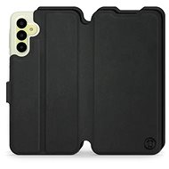Mobiwear Soft Touch flip pro Samsung Galaxy A15 / A15 5G - Černé - Phone Case