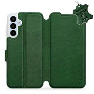 Mobiwear flip kožené pro Samsung Galaxy A25 5G - Zelené - L_GRS - Phone Case