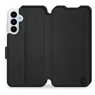 Mobiwear Soft Touch flip for Samsung Galaxy A25 5G - Black - Phone Case