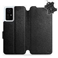 Leather Mobiwear flip for Xiaomi Redmi Note 12S - black - L_BLS - Phone Case
