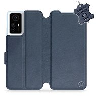 Kožené Mobiwear flip pro Xiaomi Redmi Note 12S - modré - L_NBS - Phone Case