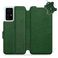 Kožené Mobiwear flip pro Xiaomi Redmi Note 12S - zelené - L_GRS - Phone Case