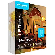 Modee Lighting LED Decoration C3018 10 LEDs 90 cm bells 2 × AA batteries - Christmas Lights