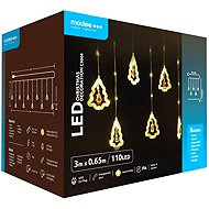 Modee Lighting LED dekorace C3004 110 LED 3m teplá bílá stromečky - Christmas Lights
