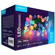 Modee Lighting LED vánoční řetěz C20112 200 LED 20m multicolor bobule - Christmas Lights