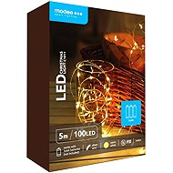 Modee Lighting LED vánoční řetěz C1011 100 LED 5m 3 × AA teplá bílá - Christmas Lights