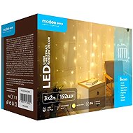 Modee Lighting LED závěs C3002 192 LED 3 × 2m teplá bílá - Christmas Lights