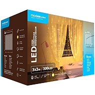 Modee Lighting LED závěs C3006 300 LED 3 × 3m teplá bílá - Christmas Lights