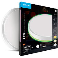 Modee Lightning LED CLB2WH 32 + 8W 3CCT and RGB 3,000lm, White Trim - Ceiling Light
