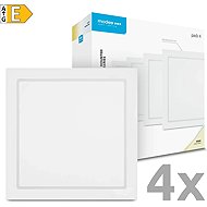 Modee Lightning LED Ceiling Panel Square, 24W, 4000K White, 2640lm, 4pcs - LED Panel