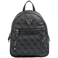 GUESS Eco Elements Small Backpack Černá se vzorem - Batoh