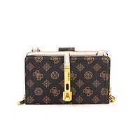 GUESS James Logo Mini Girlfriend Xbody Hnědá - Handbag