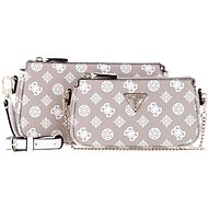 GUESS Noelle Dbl Pouch Crossbody Růžová - Handbag