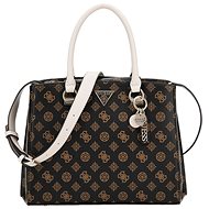 GUESS Noelle Girlfriend Satchel Hnědá - Handbag