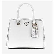 GUESS Noelle Girlfriend Satchel Bílá - Handbag