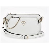 GUESS Noelle Saffiano Mini Crossbody Bag Bílá - Handbag