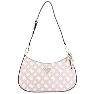 GUESS Noelle Top Zip Shoulder Bag Růžová - Handbag