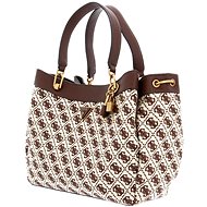 GUESS Shemara Girlfriend Carryall Hnědá - Handbag