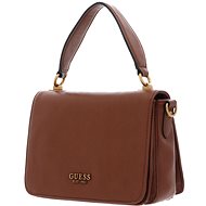 GUESS Arja Top Handle Flap Hnědá - Handbag