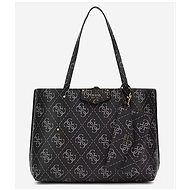 GUESS Eco Brenton Maxi 4G Logo Shopper Černá - Handbag