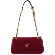 GUESS Giully Convertible Crossbody Large Bordo - Handbag