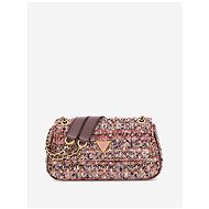 GUESS Giully Tweed Crossbody Barevná - Handbag