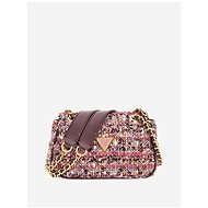 GUESS Giully Tweed Mini Crossbody Barevná - Handbag