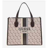 GUESS Silvana G Cube Logo Handbag Koňaková - Handbag