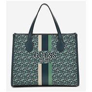 GUESS Silvana G Cube Logo Handbag Green - Handbag