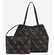 GUESS Vikky 4G Logo Shopper Hnědá - Handbag