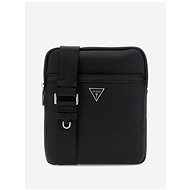 GUESS Saffiano Eco Crossbody Flat Black - Handbag