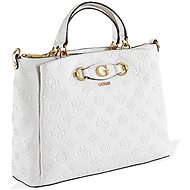 GUESS Izzy 4G Peony Logo Handbag Grey - Handbag