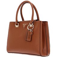 GUESS Noelle Saffiano Handbag Brown - Handbag
