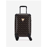 GUESS Wilder 4G Peony Logo Suitcase Brown - Suitcase