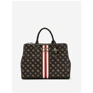 GUESS Nelka 4G Peony Logo Handbag Brown - Handbag